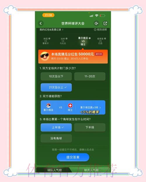 世界杯竞猜大厅全新攻略玩法指南 世界杯竞猜大厅全新攻略玩法指南