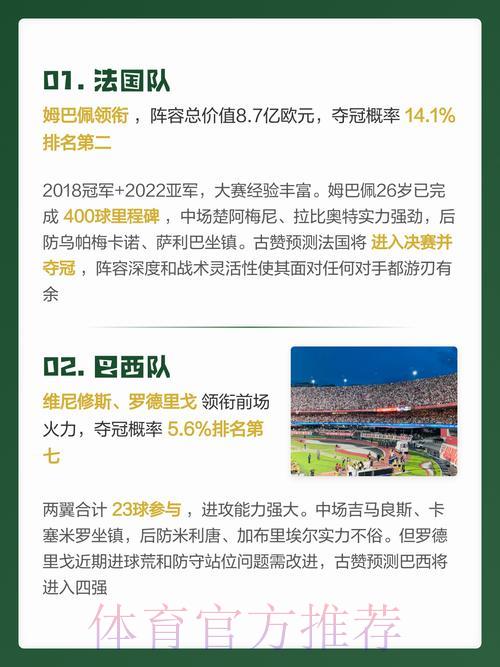 2026世界杯竞猜平台最新入口与热门赛事预测解析